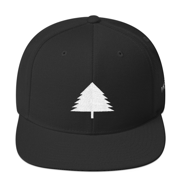 Tree Logo Snapback (Black) - Pine Top Brand